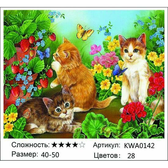 Мозаика 40x50 без подрамника KWA0142