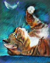 Без бренда «Котенок играет пером» в Нижнем Новгороде