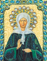 Икона Святой Матроны Московской