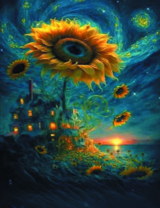 Без бренда «Фэнтези сюжет с подсолнухом» в Нижнем Новгороде