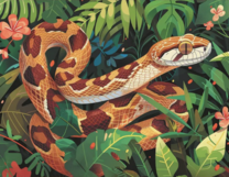 Без бренда «Маисовый полоз в зеленой листве» в Нижнем Новгороде