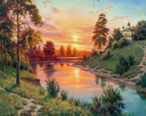 Без бренда «Церковь на берегу реки» в Нижнем Новгороде